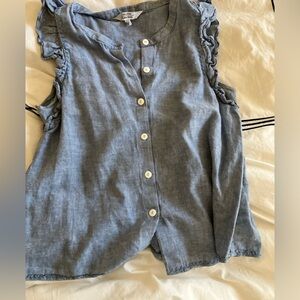Anthropologie & other stories chambray top